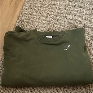 Gymshark Women's Olive Green Crewneck